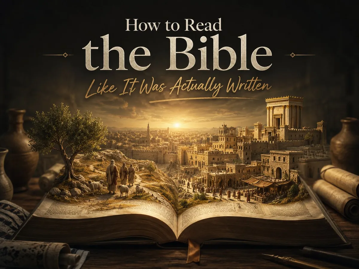 How to Read the Bible Like It Was Actually Written course artwork
